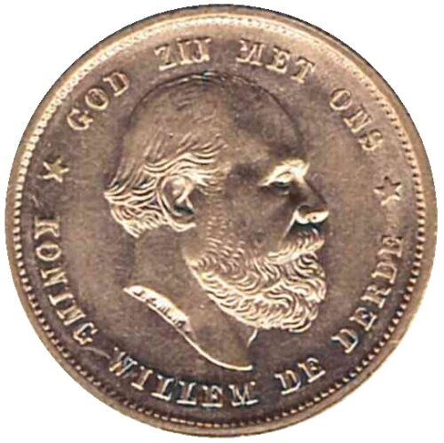 Nederland / 1888 / 10 Gulden / Gold / Pr-Fdc - Afbeelding 2