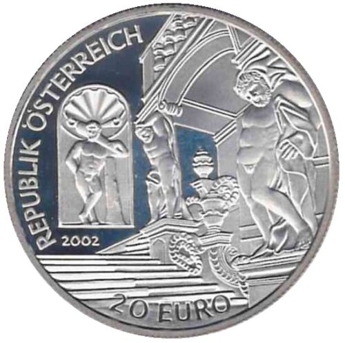Euromunten / Oostenrijk / 2002 / 20 Euro / Proof / Baroque / Zilver 0.900 - Afbeelding 2