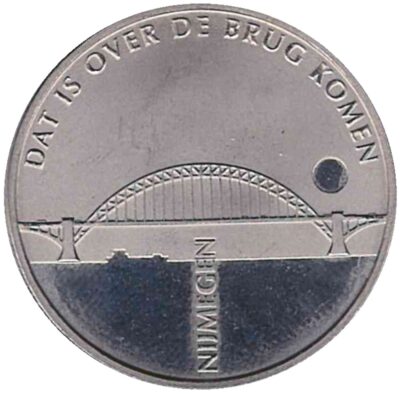 Penningen / Steden / Nijmegen / 2005 / 1 Kroon / Dat Is Over De Brug Komen