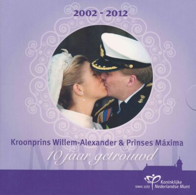 Euromunten / Nederland / 2012 / Bu / Themaset / 10 Jaar Huwelijk Prins Willem-Alexander En Maxima / Zilver 0.925