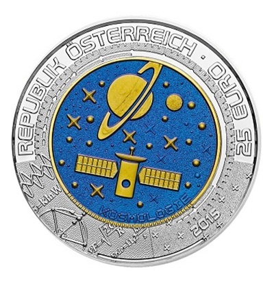Euromunten / Oostenrijk / 2015 / 25 Euro / Proof / Cosmology