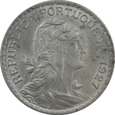 Worldcoins / Km 578 / Portugal / 1 Escudo / 1966 / Unc