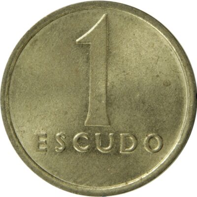 Worldcoins / Km 614 / Portugal / 1 Escudo / 1982 / Unc