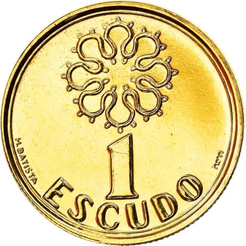 Worldcoins / Km 631 / Portugal / 1 Escudo / 2000 / Unc