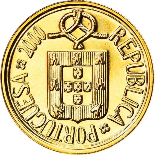 Worldcoins / Km 631 / Portugal / 1 Escudo / 2000 / Unc - Afbeelding 2