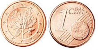 Schouderophalend vlotter Snoep Euromunten / Duitsland / 2013 F / 1 Cent / Unc - Hansmunt