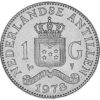 Worldcoins / Km 012 / Nederlandse Antillen / 1 Gulden / 1970 / Zf