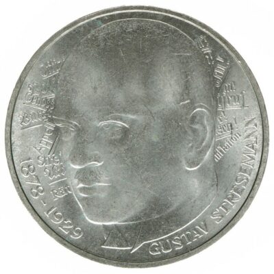 Worldcoins / Km 147 / Germany / 5 Mark / 1978 D / Zf- / Zilver 0.625