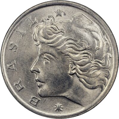 Worldcoins / Km 580a / Brazil / Brazilie / 50 Centavos / 1970 / Unc