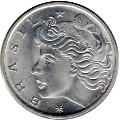 Worldcoins / Km 580b / Brazil / Brazilie / 50 Centavos / 1978 / Unc