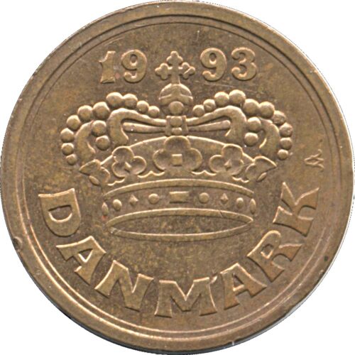 Worldcoins / Km 866.3 / Danmark / Denemarken / 50 Ore / 2008 / Unc