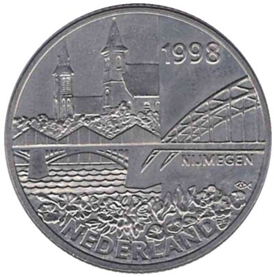 Penningen / Steden / Nijmegen / 1998 / 5 Florin / 2000 Jaar Nijmegen