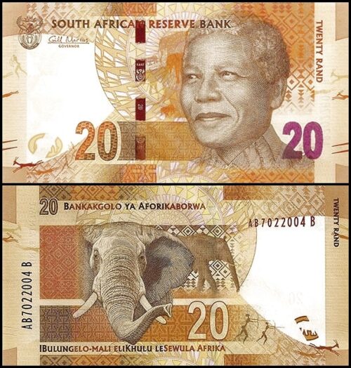bankbiljetten / 134 / South Africa / Zuid Afika / 20 Rand / ND / Unc