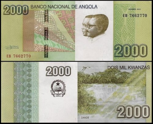bankbiljetten / 157a / Angola / 2000 Kwanzas / 2012 / Unc