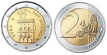 San Marino 2 Euro