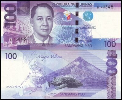 bankbiljetten / 208 / Philippines / Filipijnen / 100 Piso / 2010 / Unc