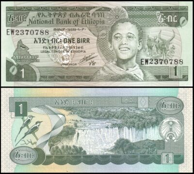 bankbiljetten / 041b / Ethiopia / Ethiopie / 1 Birr / 1991 / Unc