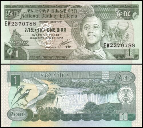 bankbiljetten / 041b / Ethiopia / Ethiopie / 1 Birr / 1991 / Unc