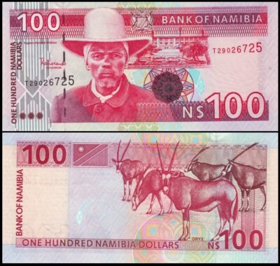 bankbiljetten / 009A / Namibia / Namibie / 100 Dollars / - / Unc