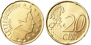 Luxemburg 20 Cent
