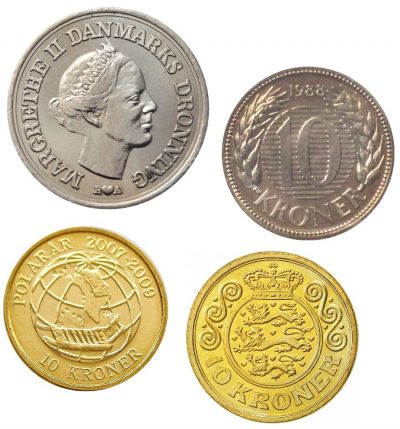 Worldcoins Denmark 10 Kroner