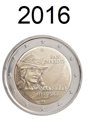Speciale 2 Euro Munten 2016