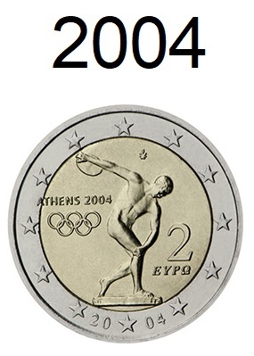 Speciale 2 Euro Munten 2004