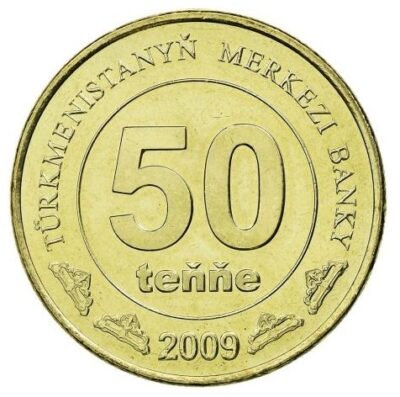 Worldcoins Turkmenistan 50 Tenge