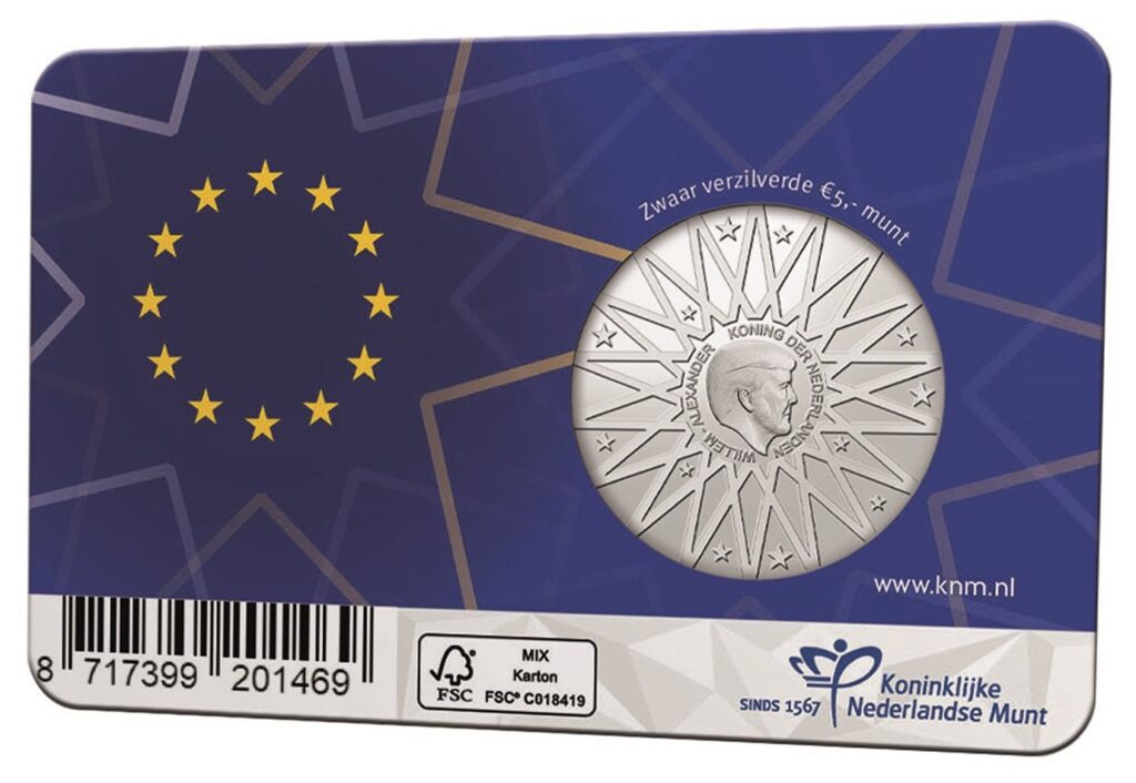 Euromunten Nederland Euro Coincard Unc Verdrag Van Maastricht Hansmunt