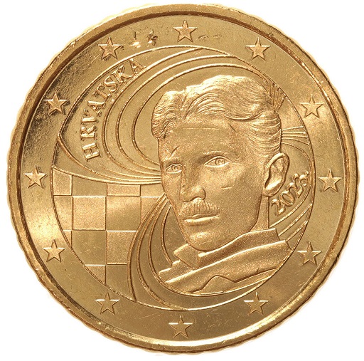 Euromunten Kroatie 2023 50 Cent Unc Hansmunt