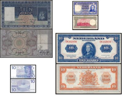 Bankbiljetten 10 Gulden