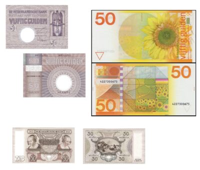 Bankbiljetten 50 Gulden