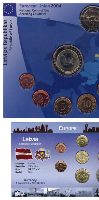 Worldcoins Latvia Sets