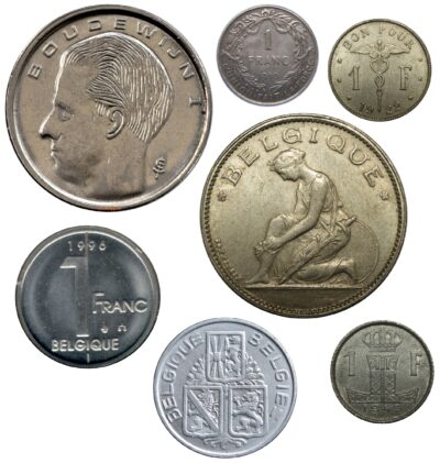 Worldcoins Belgie 1 Franc
