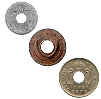 Worldcoins East Africa 1 Cent
