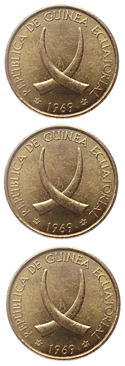 Worldcoins Equatorial Guinea 1 Peseta