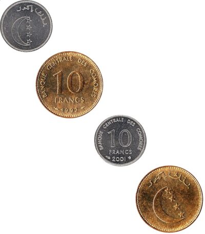Worldcoins Comoren 10 Francs