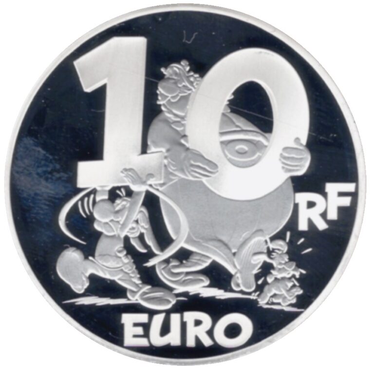 Euromunten Frankrijk Euro Proof Jeunesse Asterix Obelix And Idefix Hansmunt