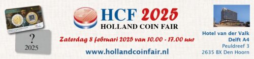 Euromunten / Nederland / 2025 / Holland Coin Fair / Aankondiging