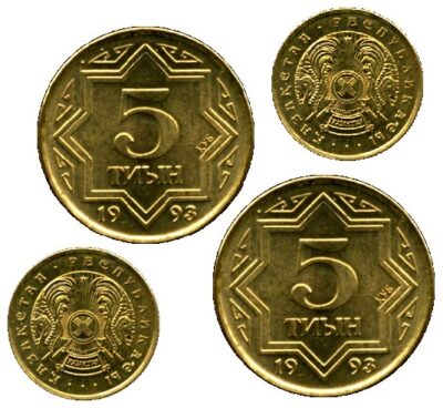 Worldcoins Kazakhstan 5 Tyin