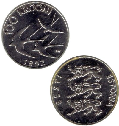 Worldcoins Estonia 100 Krooni