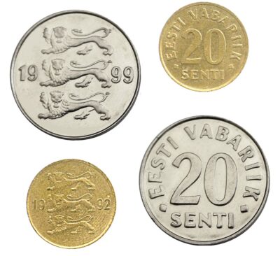 Worldcoins Estonia 20 Senti