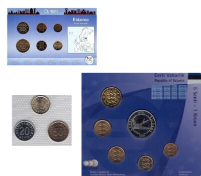 Worldcoins Estonia Sets