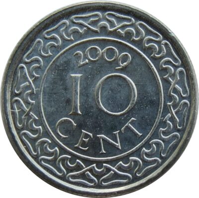 Worldcoins Suriname 10 Cent