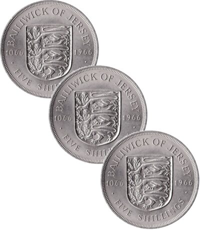 Worldcoins Jersey 5 Shillings