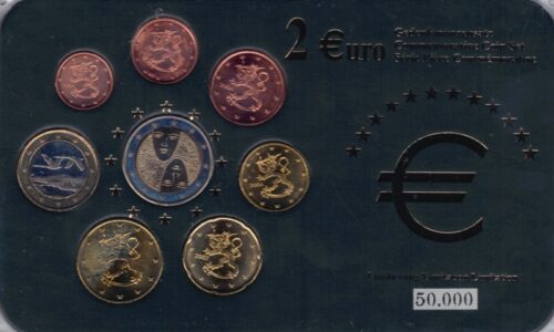 Euromunten / Finland / 2002-2006 / Unc / 8 Munten / 2€ Parlement Reform