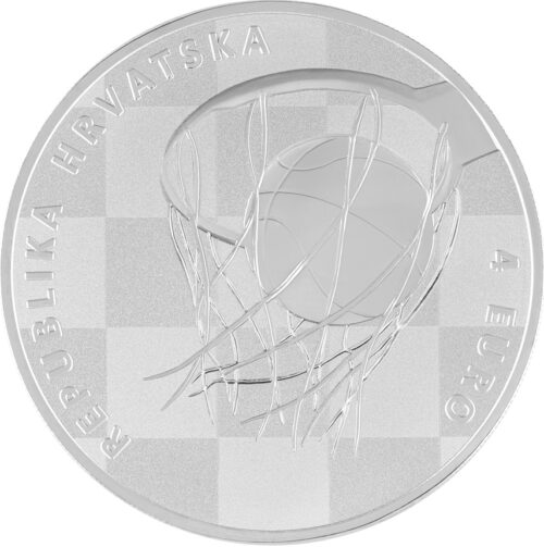 Euromunten / Kroatie / 2024 / 4 Euro / Proof / 60 Jaar Drazen Petrovic - Basketbal - Afbeelding 3