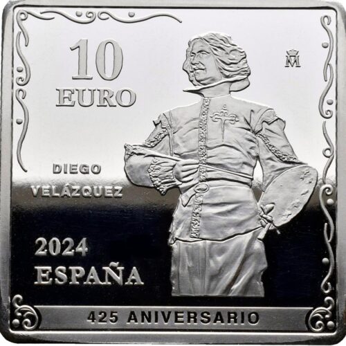 Euromunten / Spanje / 2024 / 10 Euro / Proof / 425 Jaar Velazquez - Venus In Spiegel - Afbeelding 3