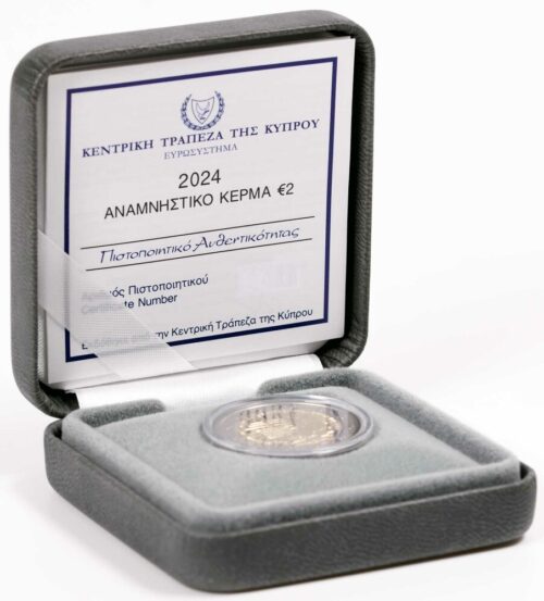 Euromunten / Cyprus / 2024 / 2 Euro / Proof / EU Toetredingsbewijs