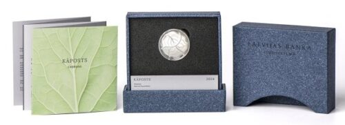 Euromunten / Letland / 2024 / 5 Euro / Proof / Kool - Afbeelding 2